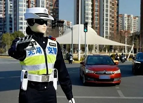 Humanoid AI-powered traffic controllers take to roads in China