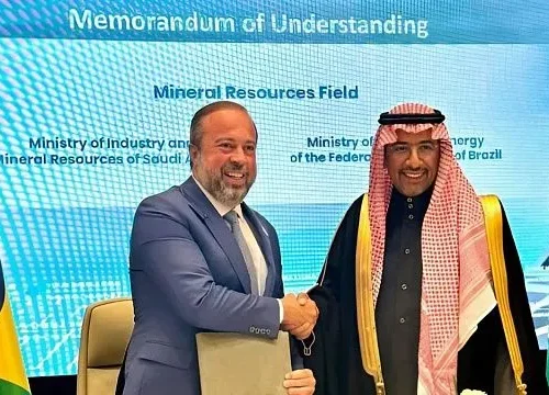 Brazil and Saudi Arabia expand mineral cooperation with new bilateral memorandum