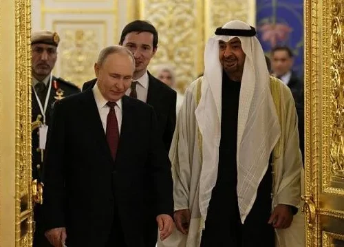 Putin calls UAE one of Russia’s key trade partners in Arab world during Kremlin talks with Al Nahyan