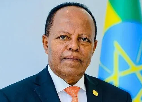 President of Ethiopia Taye Atske-Selassie Amde celebrates his anniversary
