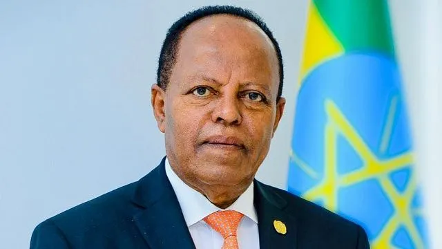 President of Ethiopia Taye Atske-Selassie Amde celebrates his anniversary