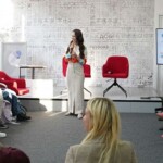 International students test their Russian language skills in team game during open lesson at BRICS+ Media Centre