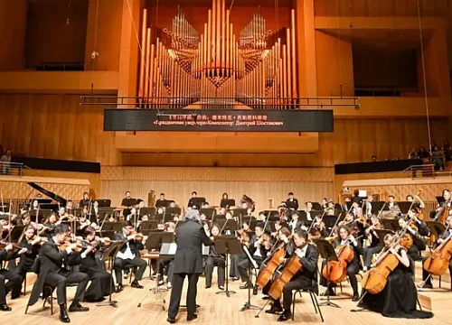 China and Russia mark treaty anniversary through shared orchestral performance