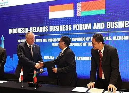 Belarus develops specialised tractor model for cultivating rice fields in Indonesia