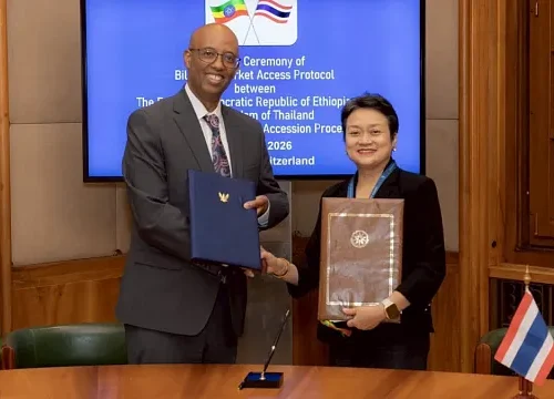 Ethiopia and Thailand sign agreement on mutual market access